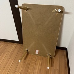 予定者の方決まりました！本日10:30【もらってください】折りたたみローテーブルの画像