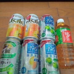ビール🍺3本➕酎ハイ3本.➕お茶🍵セットの画像