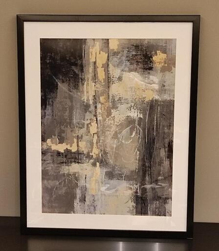 絵画  高さ100cmの大きめアート フレーム付き