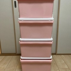 収納タンスをお譲りします。の画像