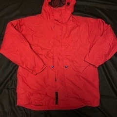 防寒ジャンバー　赤