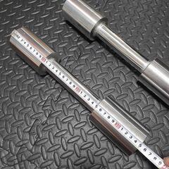 特注（？）ステンレス鉄アレイ　5キロ×2の画像