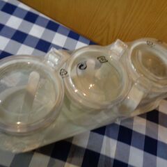 美品　未使用　未開封品　ＩＫＥＡ/イケア　BARKORG：スパイス瓶　BÄRKORG ベールコリ スパイス瓶, ガラス/プラスチック, 36 cl 3 ピース　904.043.27の画像