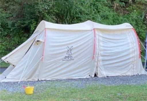 DODカマボコテントミニ ベージュ/オレンジ シールドセット