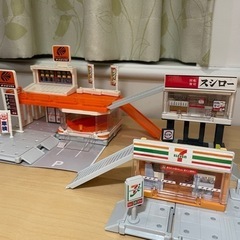 トミカ　ビルドシティ　3点セット