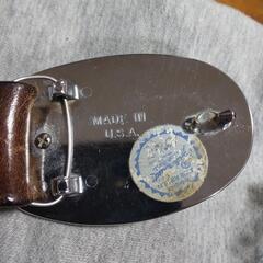 💎装飾石とバックルとベルトセットの画像
