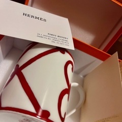 【引き取りのみ】HERMES 新品マグカップの画像