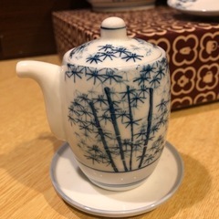 新品箱入り　波佐見焼 若竹 8点set♪の画像