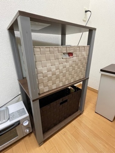 棚　箱二つセット