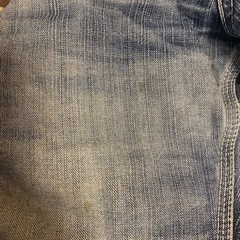 デニム　ハーフパンツの画像