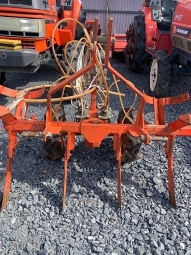 共立 土壌消毒機 MF-4B トラクター 取付 消毒 4連 土壌 畑 野菜 装着 中古品