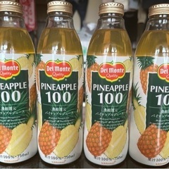デルモンテ パイナップル濃縮還元100%ジュース4本セット ※恵...