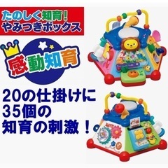 トイローヤル たのしく知育! やみつきボックス ( 知育玩具 / 指先遊び / 発育 ) 男の子 女の子 赤ちゃん おもちゃの画像