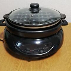 ■値下げ中■ホットプレート　たこ焼き　焼肉　鍋　卓上　1台で3役の画像
