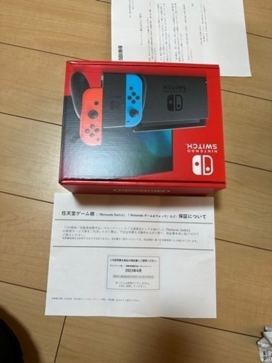 Nintendo switch Joy-Con(L)ネオンブルー/(R)ネオンレッド
