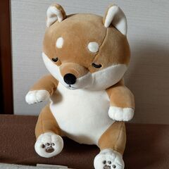 柴犬のぬいぐるみポーチ