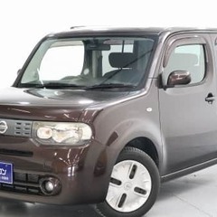 【金利0％の自社ローン✨】保証付  日産 キューブ １５Ｘ　Ｖセ...