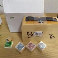 【取引中】ひらがなはんこ（未使用）の画像
