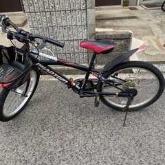 ジュニア用自転車　２２インチ　5段変速