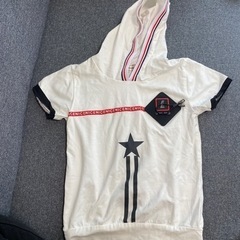 新品 男の子 110 半袖トップス 白