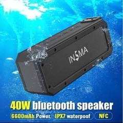 在庫処分ラスト1個★高品質ハイパワーBluetoothスピーカー40W