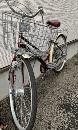 26インチ　切替付き自転車