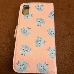 新品　iPhoneケース　猫の画像