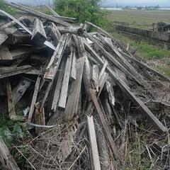 廃材無料で!の画像