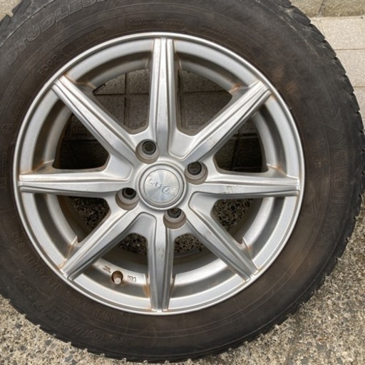 14インチ　アルミ　175/65r14 スタッドレス
