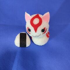 大神　アマテラス　フェルトぬいぐるみ　おにぎり付き