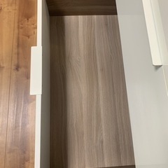 【受付締切ました】IKEA 3段チェスト（組み立て済み）グレーの画像