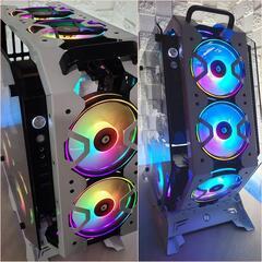 【光るゲーミングPC】新品／デスクトップパソコン／GTX1660Super／i5-10400F／自作PCの画像