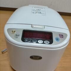 【取引中】リンナイ　電子ジャー付ガス炊飯器　αかまど炊き