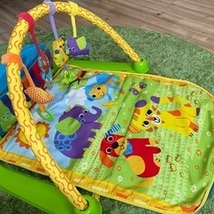 【お話中】ピアノ付きベビージムの画像