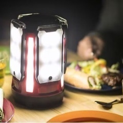 【譲り先決定】最終値下げ！コールマン　クアッドマルチパネルランタンの画像