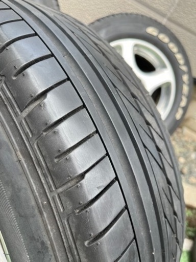 お問い合わせ中　　　　　グッドイヤー　ナスカー　ホワイトレター　16インチ