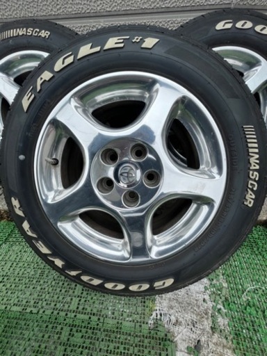 お問い合わせ中　　　　　グッドイヤー　ナスカー　ホワイトレター　16インチ