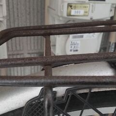 古い自転車の画像