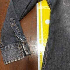 🌟美品　ユニクロ　黒デニムシャツの画像