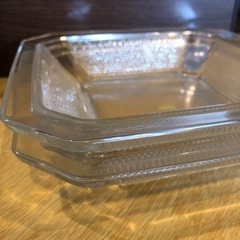 新品箱入り　HOYAクリスタル大皿2箱set♪の画像