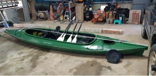 カヌー　ボート　二人乗り