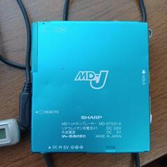 値下げ！MDプレーヤーの画像