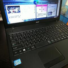 高速SSD搭載 ノートパソコン ACER core i5  TRAVELMATE 無線LAN(Wi-Fi) DVDドライブ 新品マウス付属 ※本体1ヶ月、SSD1年保証の画像