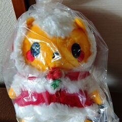 ジンギスカンのジンくん　お着換えぬいぐるみ　サンタｖｅｒ