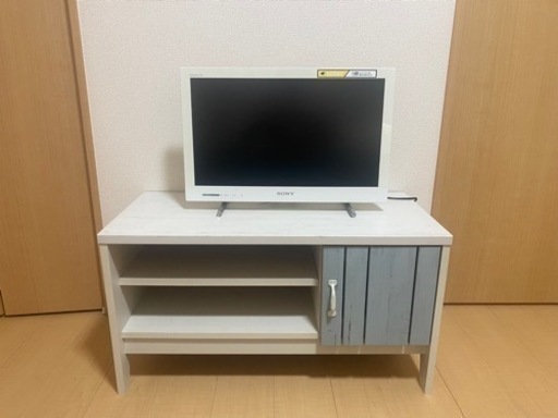 テレビ台とテレビセットで売ります