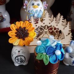 つまみ細工　ワークショップの画像