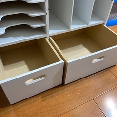 小学生用本棚兼収納の画像