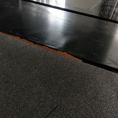値下げ】ガラステーブルの画像