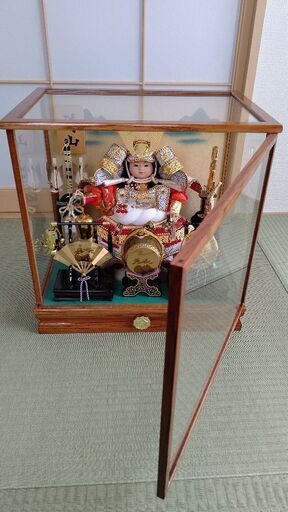 5月人形 琇山作(オルゴール付き)