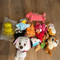 ディズニー小さいぬいぐるみ